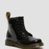 Junior 1460 Patent Leather Lace Up Boots