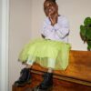 Junior 1460 Patent Leather Lace Up Boots