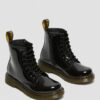 Junior 1460 Patent Leather Lace Up Boots
