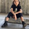 Junior 1460 Softy T Leather Lace Up Boots