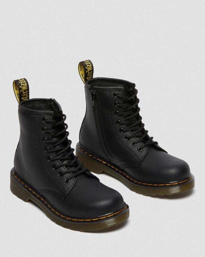 Junior 1460 Softy T Leather Lace Up Boots