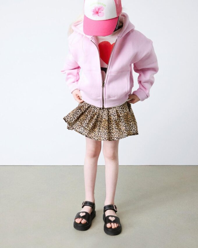 Junior Marlowe Hearts Leather Sandals