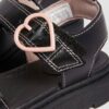 Junior Marlowe Hearts Leather Sandals