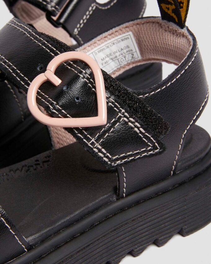 Junior Marlowe Hearts Leather Sandals