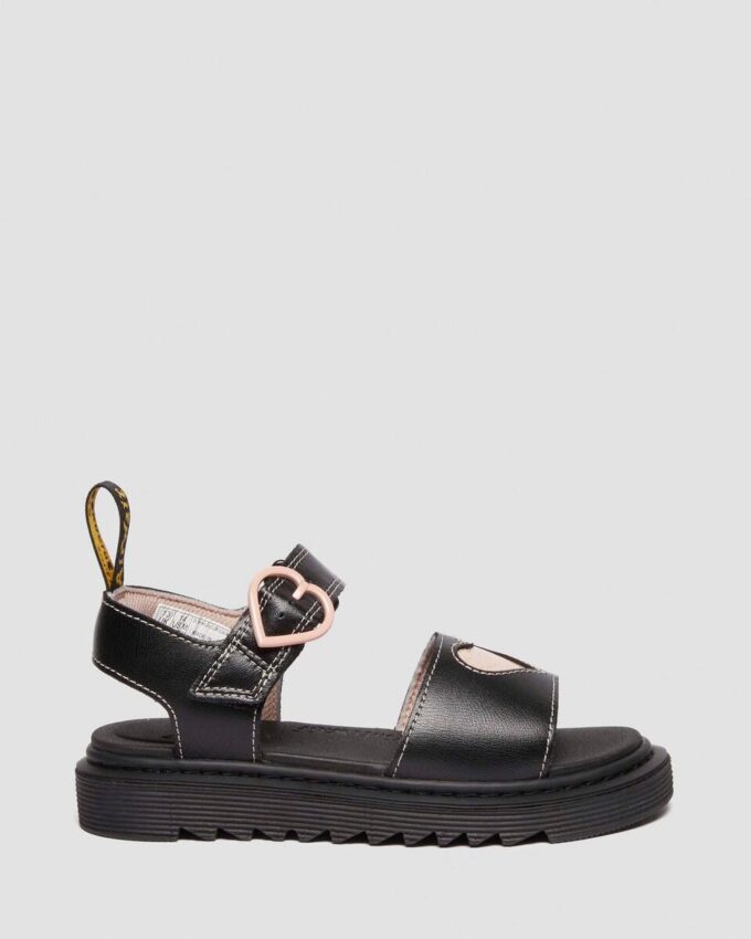 Junior Marlowe Hearts Leather Sandals