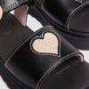 Junior Marlowe Hearts Leather Sandals