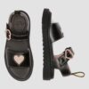 Junior Marlowe Hearts Leather Sandals