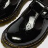 JUNIOR POLLEY II Heart Patent Leather Shoes
