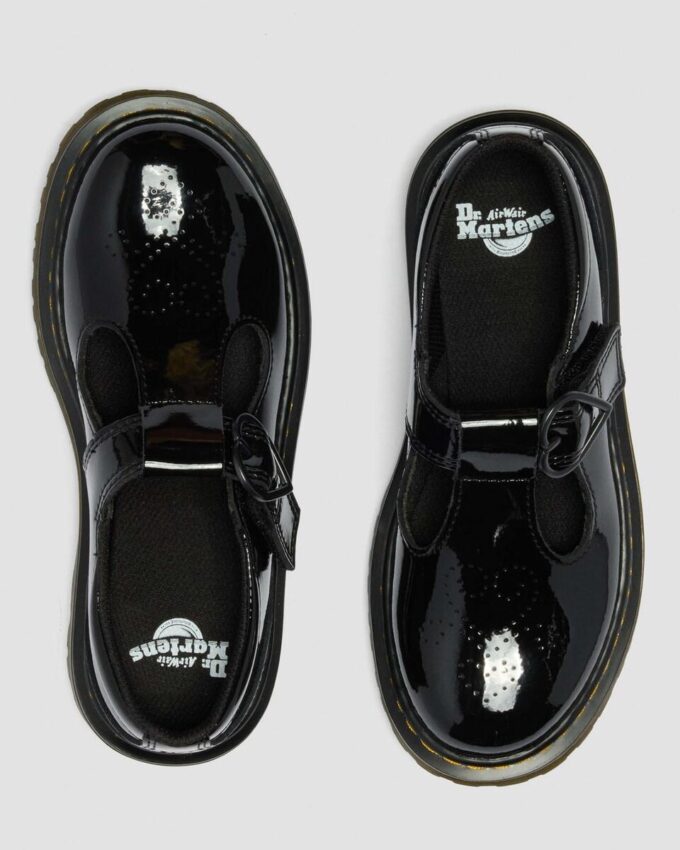 JUNIOR POLLEY II Heart Patent Leather Shoes