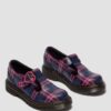 JUNIOR POLLEY II Pink Tartan Mary Jane Shoes