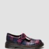 JUNIOR POLLEY II Pink Tartan Mary Jane Shoes
