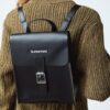 Leather Mini Backpack