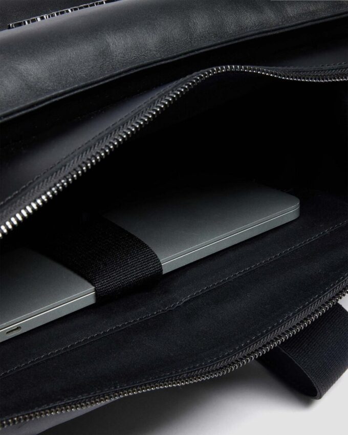 Leather Tote Padded Leather Bag