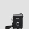 Leather Vertical Crossbody Bag