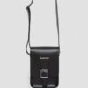 Leather Vertical Crossbody Bag