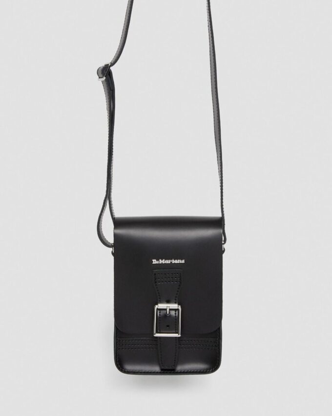 Leather Vertical Crossbody Bag