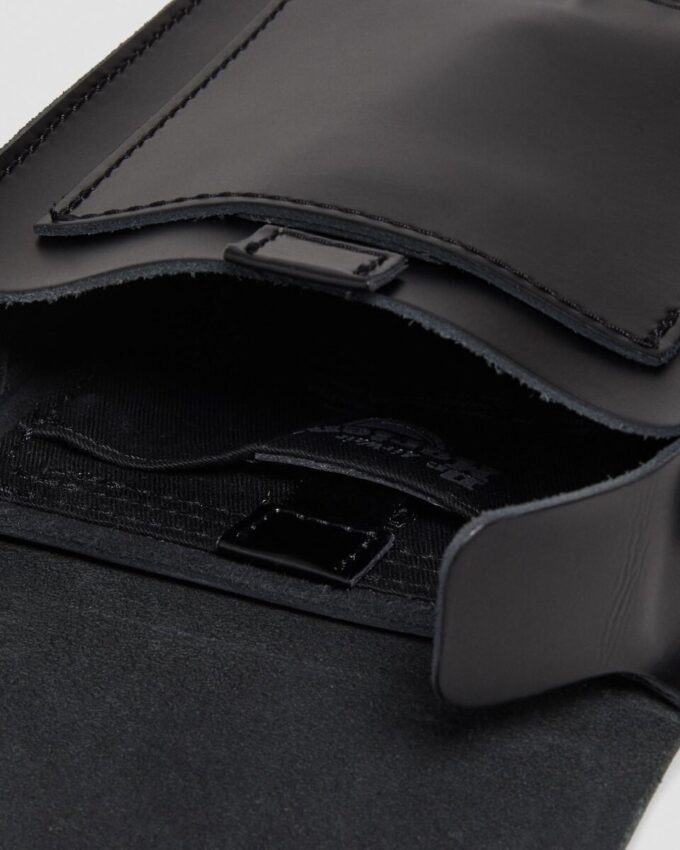 Leather Vertical Crossbody Bag