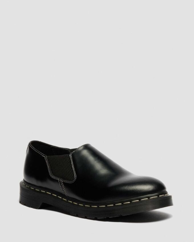 LOUIS Smooth Leather Slip On Shoes