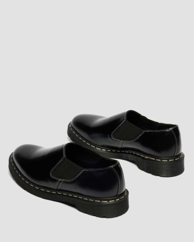 LOUIS Smooth Leather Slip On Shoes