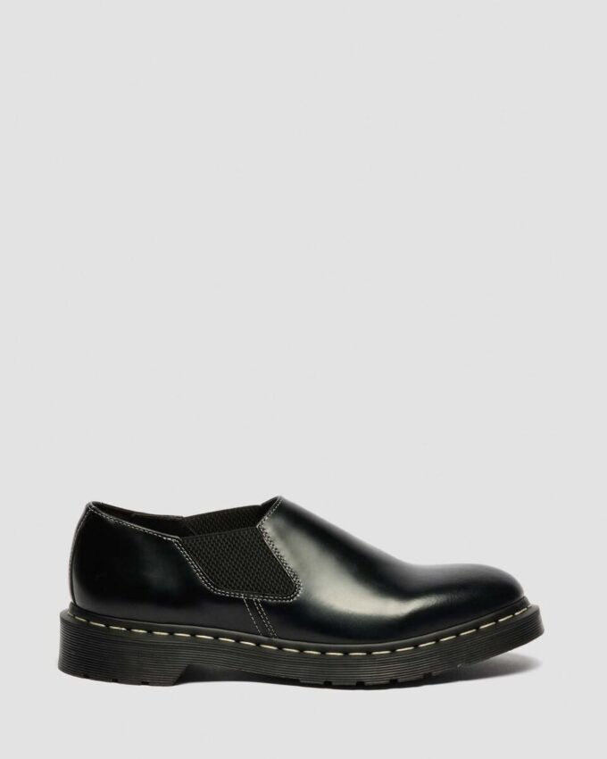 LOUIS Smooth Leather Slip On Shoes