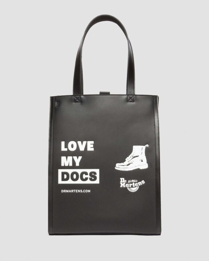 LOVE MY DOCS Leather Tote Bag