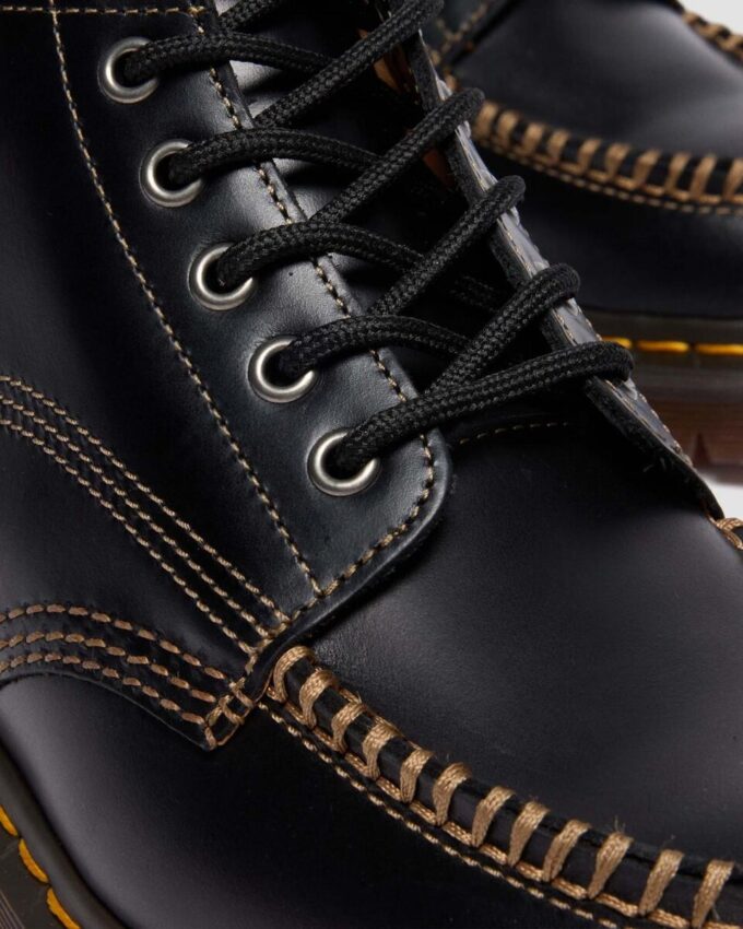 LOWELL CHUKKA Moc Toe Leather Ankle Boots