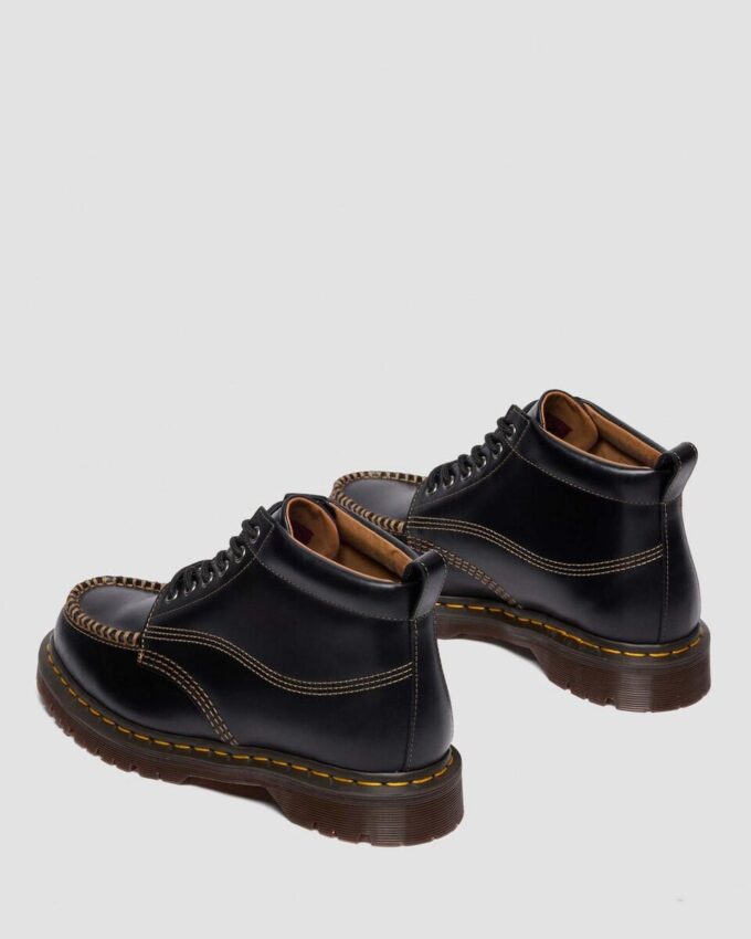 LOWELL CHUKKA Moc Toe Leather Ankle Boots