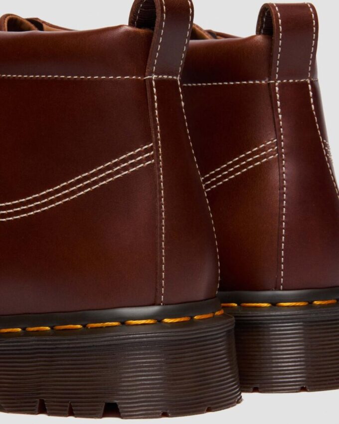 LOWELL CHUKKA Moc Toe Leather Ankle Boots