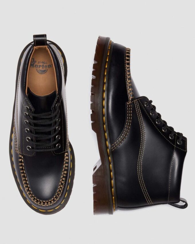 LOWELL CHUKKA Moc Toe Leather Ankle Boots