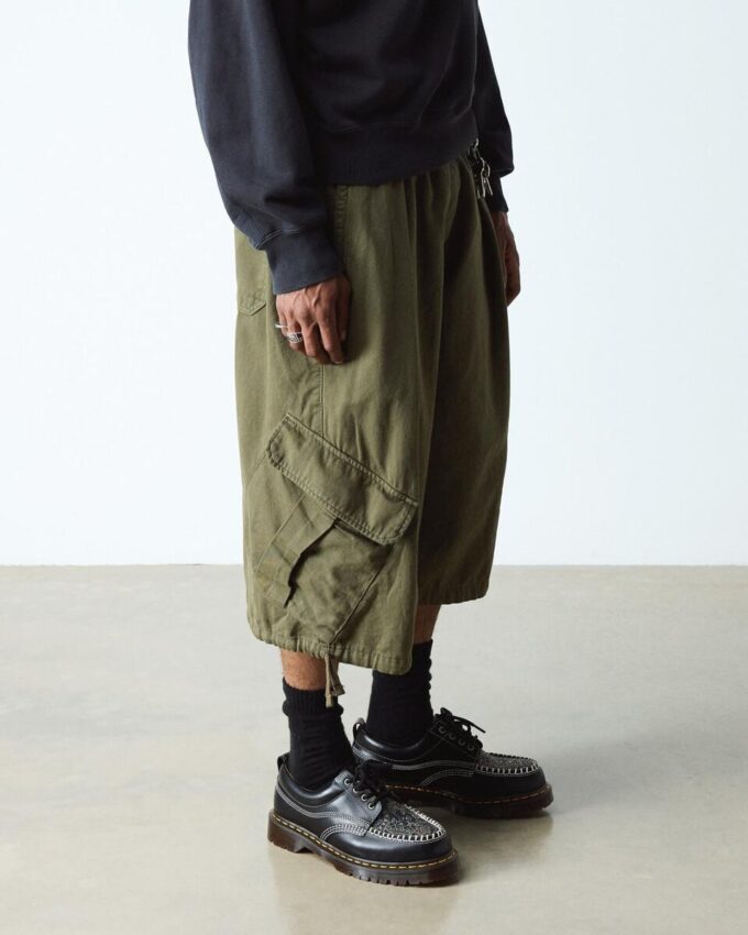 Lowell Leather & Jacquard Lace Up Moc Toe Shoes