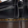 Lowell Leather & Jacquard Lace Up Moc Toe Shoes