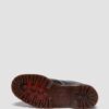 Lowell Leather & Jacquard Lace Up Moc Toe Shoes