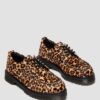 LOWELL Leopard Print Moc Toe Shoes