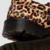 LOWELL Leopard Print Moc Toe Shoes