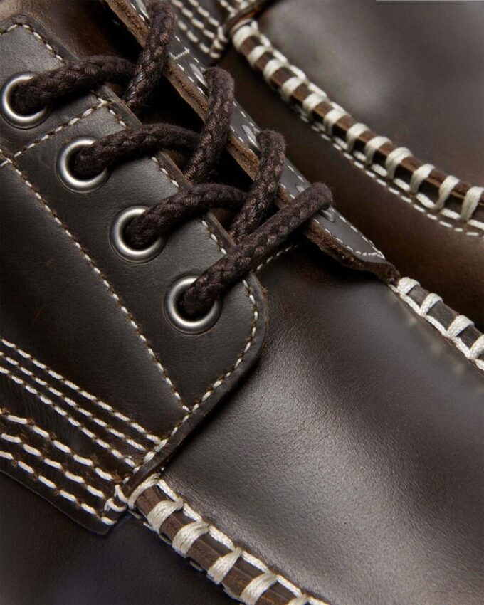 Lowell Orleans Leather Moc Toe Shoe