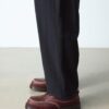 Lowell Wild Grain Leather Lace Up Moc Toe Shoes