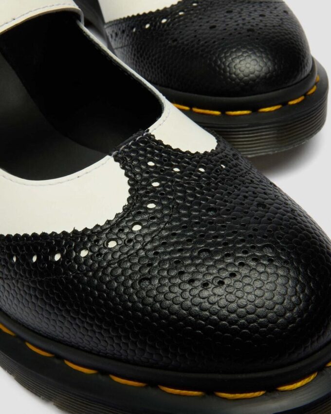 MARY JANE Monochrome Leather Shoes