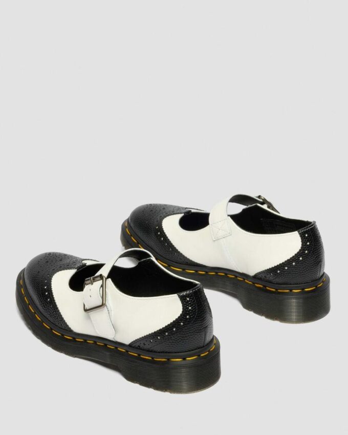 MARY JANE Monochrome Leather Shoes