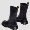 MAYBOLE HI Square Toe Leather Chelsea Boots