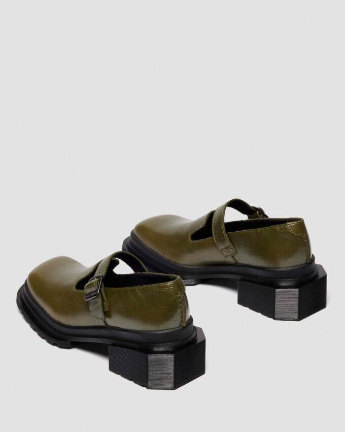 MAYBOLE MJ Square Toe Leather Shoes