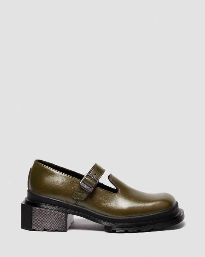 MAYBOLE MJ Square Toe Leather Shoes