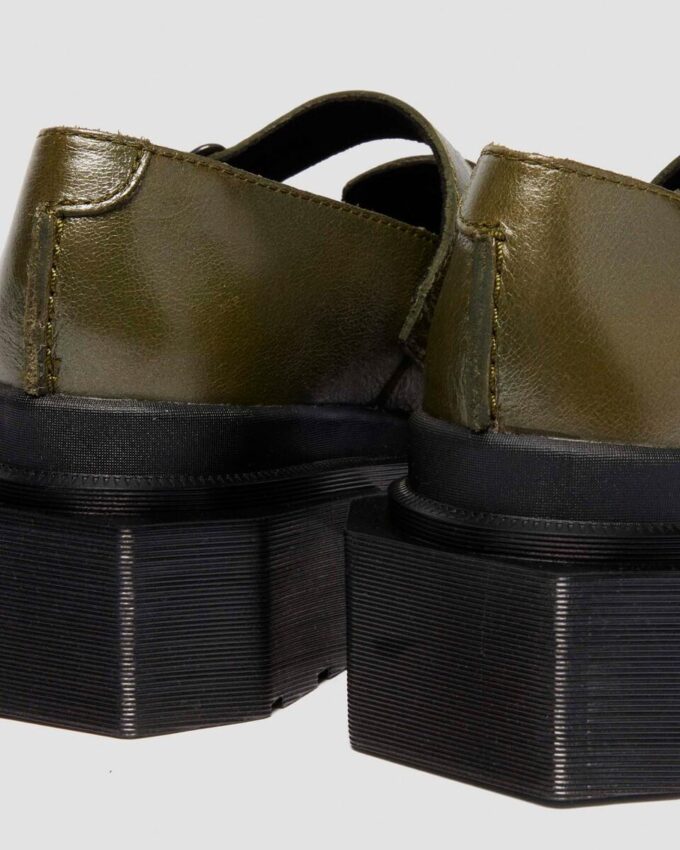 MAYBOLE MJ Square Toe Leather Shoes