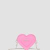 MINI HEART Heart Shaped Leather Bag