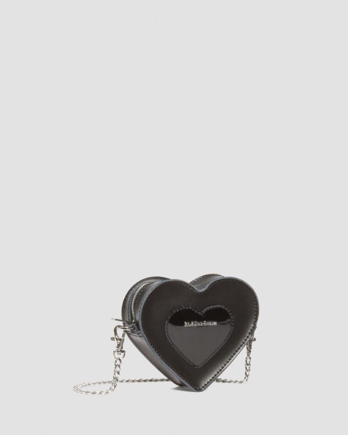 Mini Heart Kiev & Patent Leather Bag