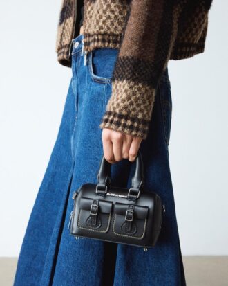 Mini Top Handle Bag Kiev Leather Bag
