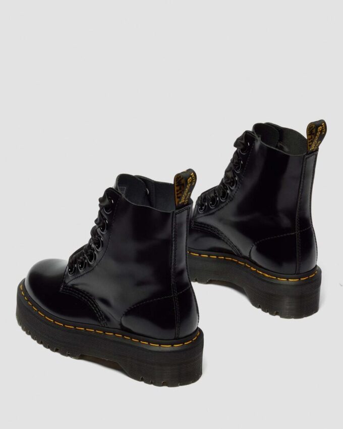 MOLLY Women's Leather Platform Boots