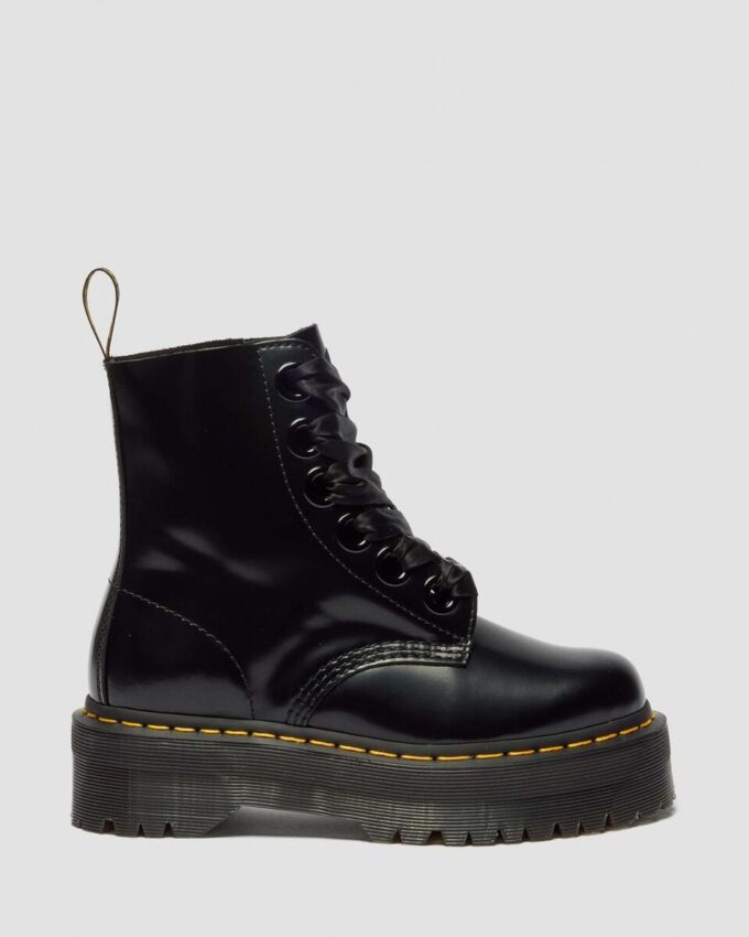 MOLLY Women's Leather Platform Boots