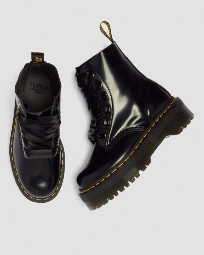 MOLLY Women's Leather Platform Boots