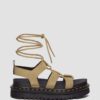 Nartilla Tumbled Nubuck Leather Gladiator Sandals