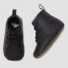 Newborn 1460 Auburn Leather Booties